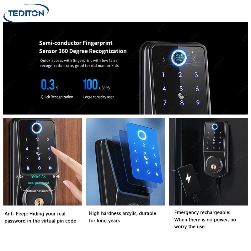 Smart Digital Deadbolt Lock