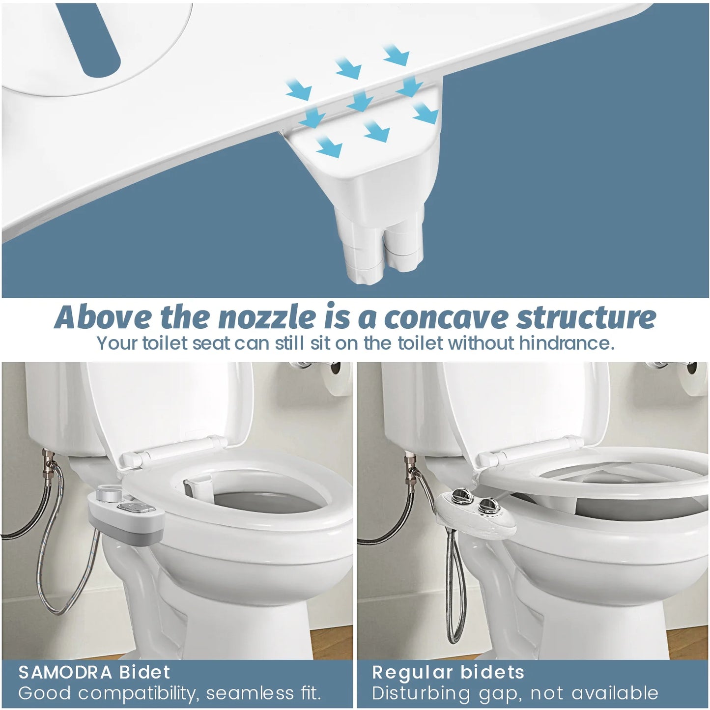 Bidet Toilet Seat Attachment