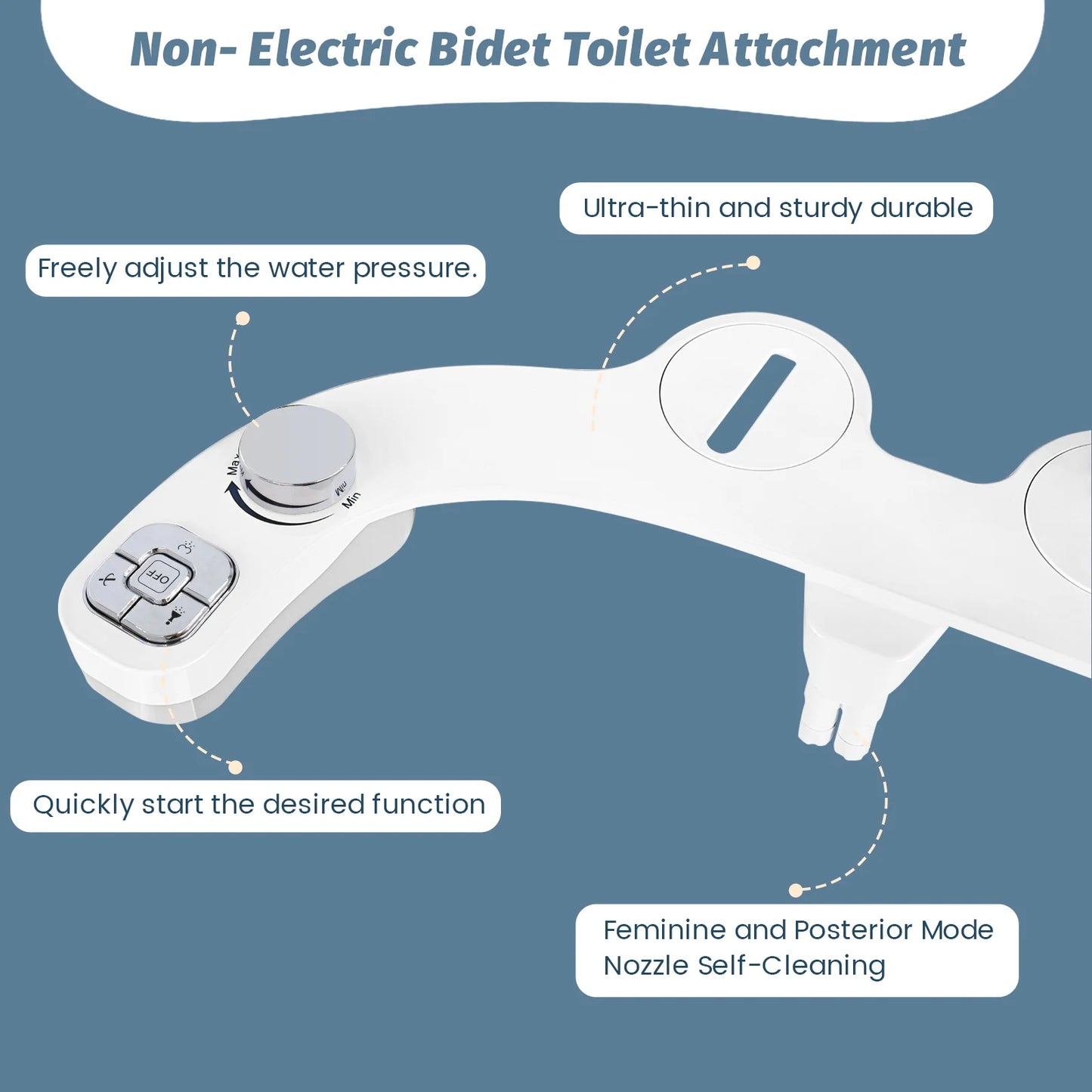 Bidet Toilet Seat Attachment