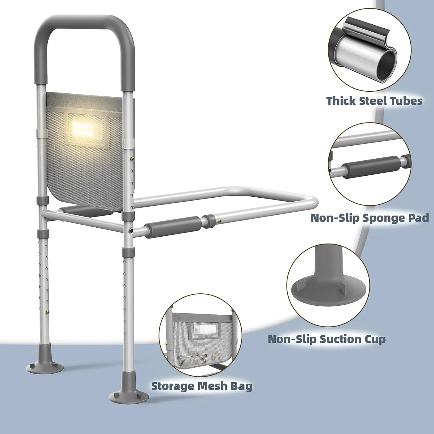 Adjustable Bed Assist Rail